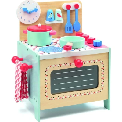 Set dětské dřevěné kuchyňky s příslušenstvím Djeco Kitchen