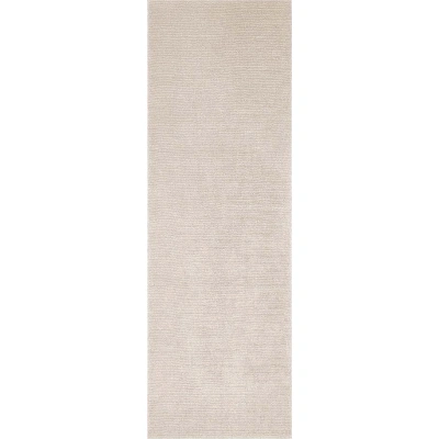 Béžový běhoun Mint Rugs Supersoft, 80 x 250 cm