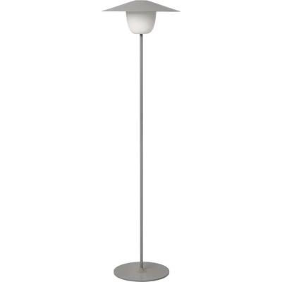 Šedá vysoká led lampa Blomus Ani Lamp