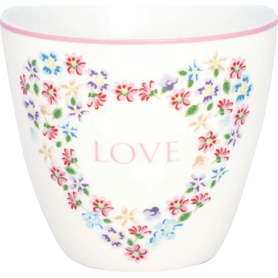 Porcelánový šálek Green Gate Columbine Love, 300 ml