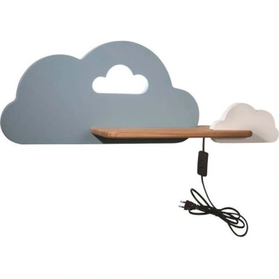 Bílo-modré dětské svítidlo Cloud – Candellux Lighting