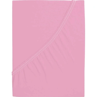Růžové prostěradlo 160x200 cm – B.E.S.