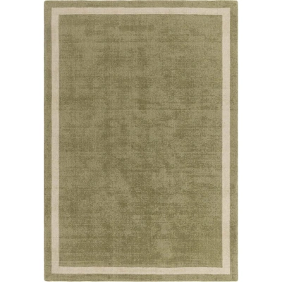 Khaki ručně tkaný vlněný koberec 120x170 cm Albi – Asiatic Carpets