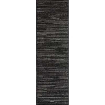 Tmavě šedý venkovní koberec běhoun 350x80 cm Gemini - Elle Decoration