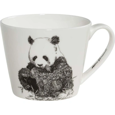 Bílý porcelánový hrnek Maxwell & Williams Marini Ferlazzo Panda, 450 ml