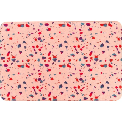 Světle růžová koupelnová předložka 39x60 cm Terrazzo – Artsy Doormats