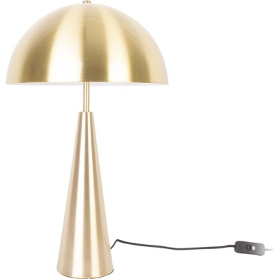 Stolní lampa ve zlaté barvě Leitmotiv Sublime, výška 51 cm