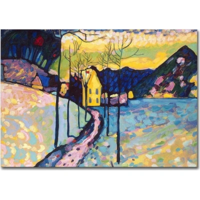 Obraz - reprodukce 100x70 cm Wassily Kandinsky – Wallity