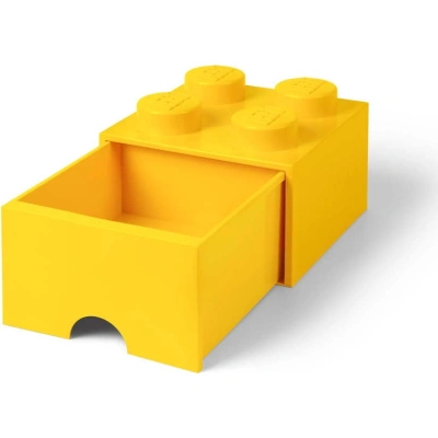 Žlutý úložný box se šuplíkem LEGO®