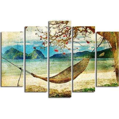 Vícedílný obraz Hammock, 105 x 70 cm