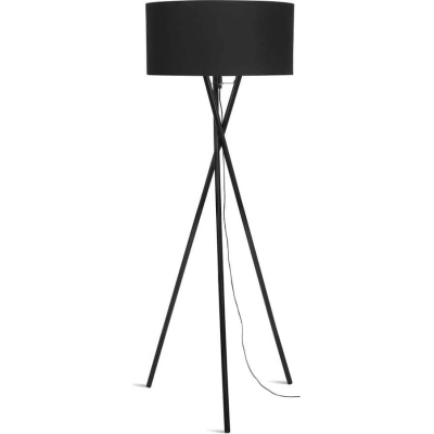 Černá stojací lampa (výška 175 cm) Hampton – it's about RoMi