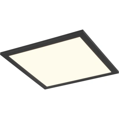 Černé LED stropní svítidlo 29.5x29.5 cm Beta – Trio