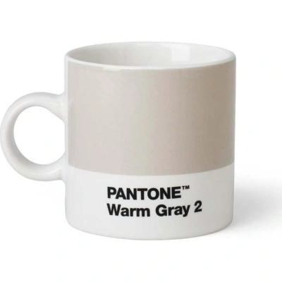 Světle šedý keramický hrnek na espresso 120 ml Espresso Warm Gray 2 – Pantone