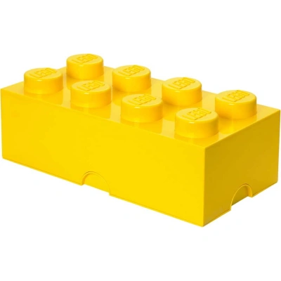 Tmavě žlutý úložný box LEGO®