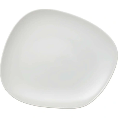 Bílý porcelánový talíř Villeroy & Boch Like Organic, 27 cm