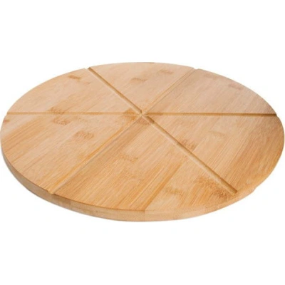 Bambusový podnos na pizzu Bambum Slice, ⌀ 35 cm