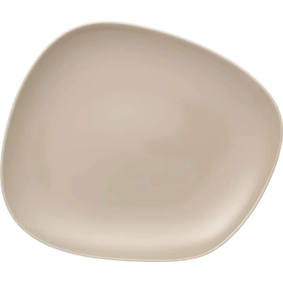 Krémově béžový porcelánový talíř Villeroy & Boch Like Organic, 27 cm