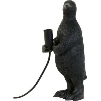 Černá stolní lampa (výška 34 cm) Penguin – Light & Living