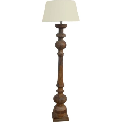 Hnědá stojací lampa (výška 129 cm) – Antic Line