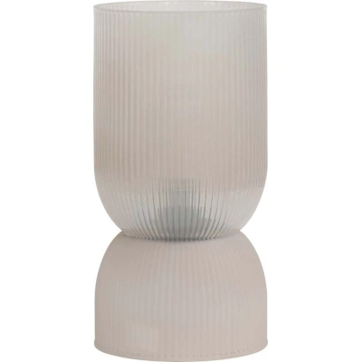 Světle šedá stolní lampa (výška 27,5 cm) Phoebe – Light & Living