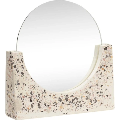 Kosmetické zrcadlo ø 17 cm Terrazzo – Hübsch