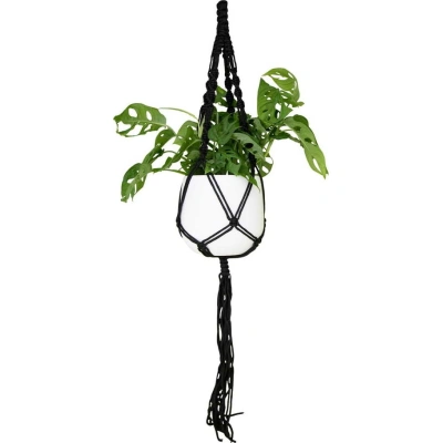 Látkový závěs na květináč ø 13 cm (výška 100 cm) Macramé – Artevasi