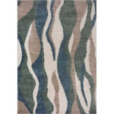 Zeleno-modrý koberec 160x230 cm Stream – Flair Rugs