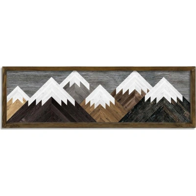 Nástěnný obraz Mountains, 120 x 35 cm