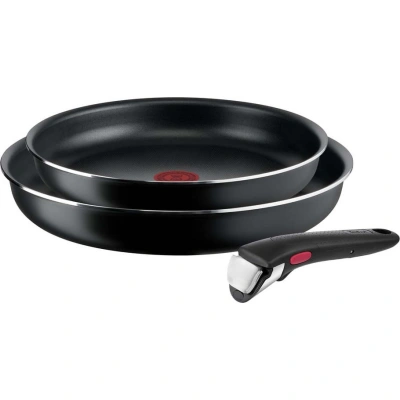 Hliníkové pánve 3 ks Ingenio Easy Cook & Clean Black – Tefal