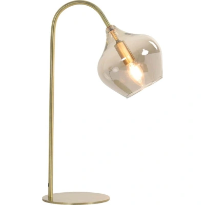 Stolní lampa v bronzové barvě (výška 50,5 cm) Rakel – Light & Living