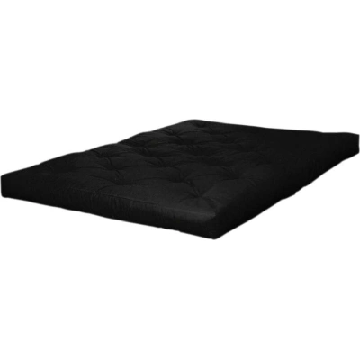 Černá středně tvrdá futonová matrace 160x200 cm Comfort Black – Karup Design