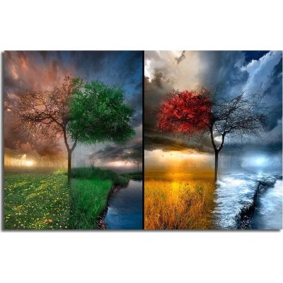 Obraz na plátně Seasons, 70 x 45 cm