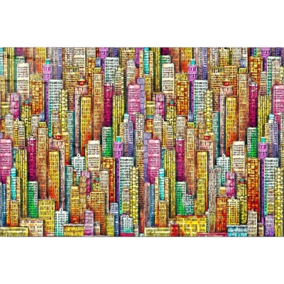 Skleněný obraz 100x70 cm City – Wallity