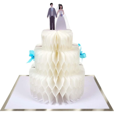 Přání Wedding Cake – Meri Meri