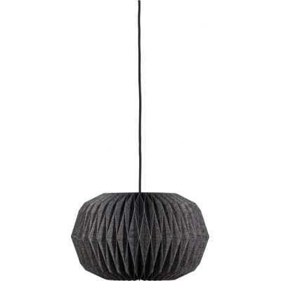 Černé závěsné svítidlo ø 44 cm Globe – BePureHome