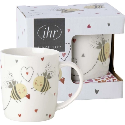 Porcelánový hrnek 300 ml Bee My Valentine - IHR