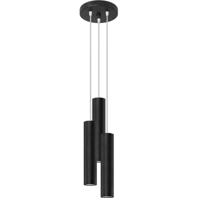 Černé závěsné svítidlo ø 6 cm Castro – Nice Lamps