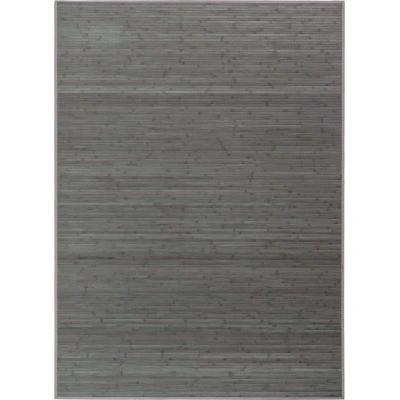 Šedo-zelený bambusový koberec 180x250 cm – Casa Selección