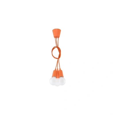 Oranžové závěsné svítidlo ø 15 cm Rene – Nice Lamps