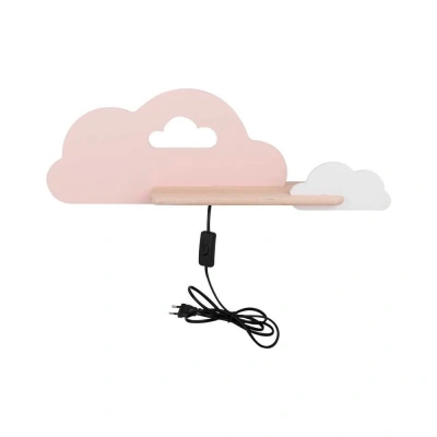 Růžové dětské svítidlo Cloud – Candellux Lighting