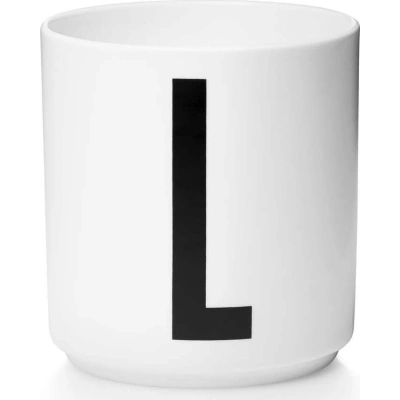 Bílý porcelánový hrnek Design Letters Personal L