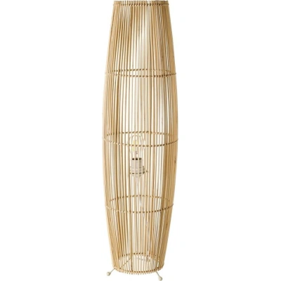 Stojací lampa v přírodní barvě s bambusovým stínidlem (výška 88 cm) Natural Way – Casa Selección
