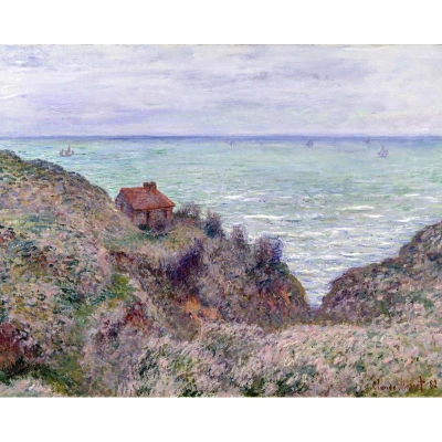 Reprodukce obrazu Claude Monet - Cabin of the Customs Watch, 50 x 40 cm