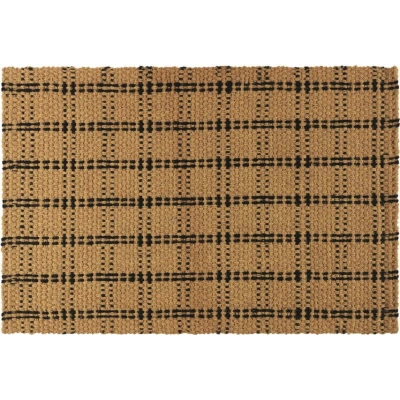 Černý/přírodní koberec 120x180 cm – Geese