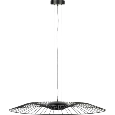 Černé LED stmívatelné závěsné svítidlo ø 90 cm Spider – Zuiver