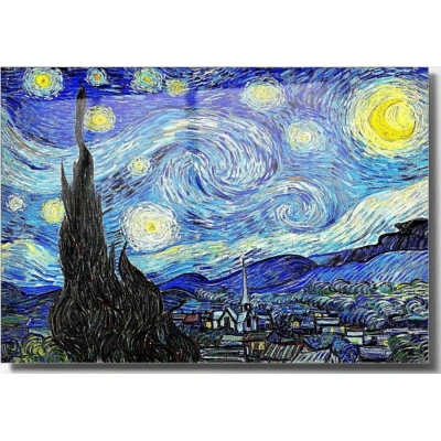 Skleněný obraz 100x70 cm Vincent van Gogh – Wallity