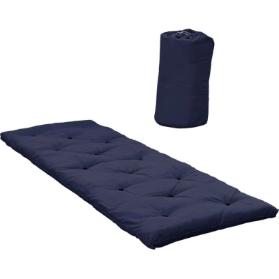 Tmavě modrá futonová matrace 70x190 cm Bed in a Bag Navy – Karup Design