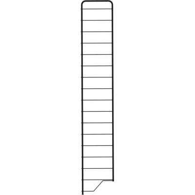 Černá kovová konzole 34x204 cm Dakota - Tenzo