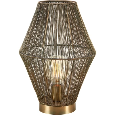 Stolní lampa v bronzové barvě s kovovým stínidlem (výška 38 cm) Casa – Markslöjd