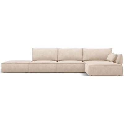 Béžová rohová pohovka (pravý roh) Vanda – Mazzini Sofas